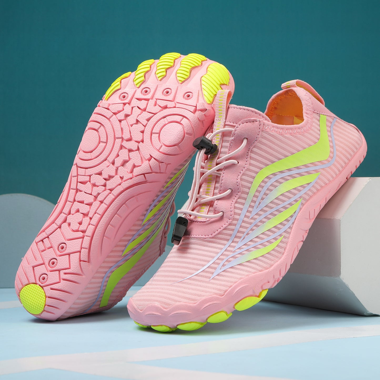 Lightweight Flexible Sports and Water Shoes with Breathable Mesh Design