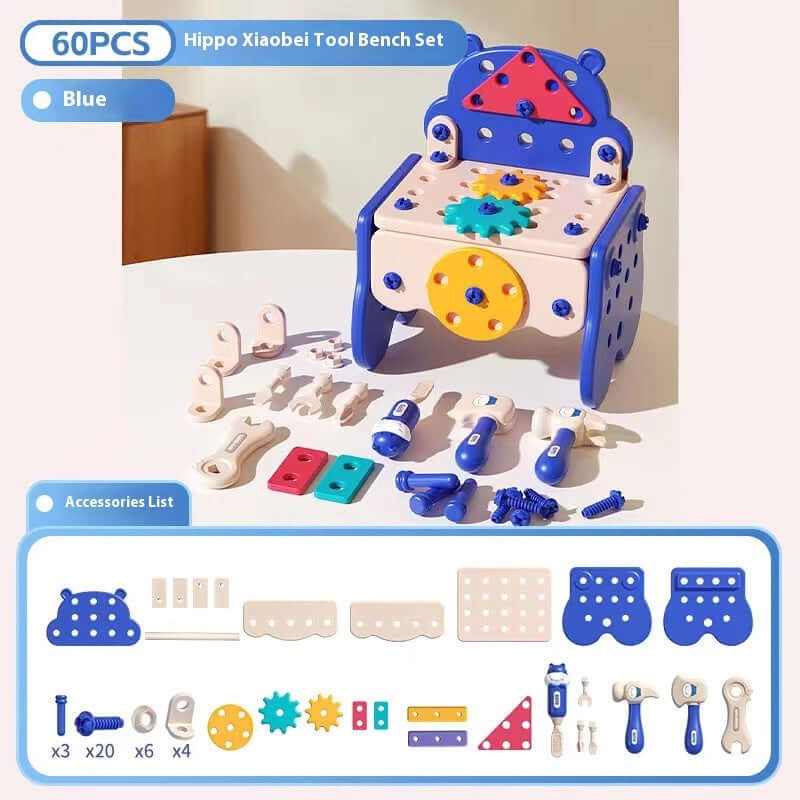 Children's Repair Toolbox Assembly And Disassembly