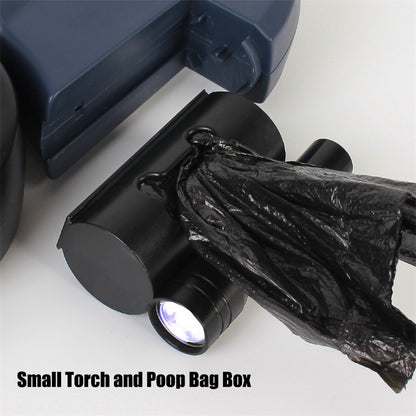 Dual Pet Leash with LED & Swivel
