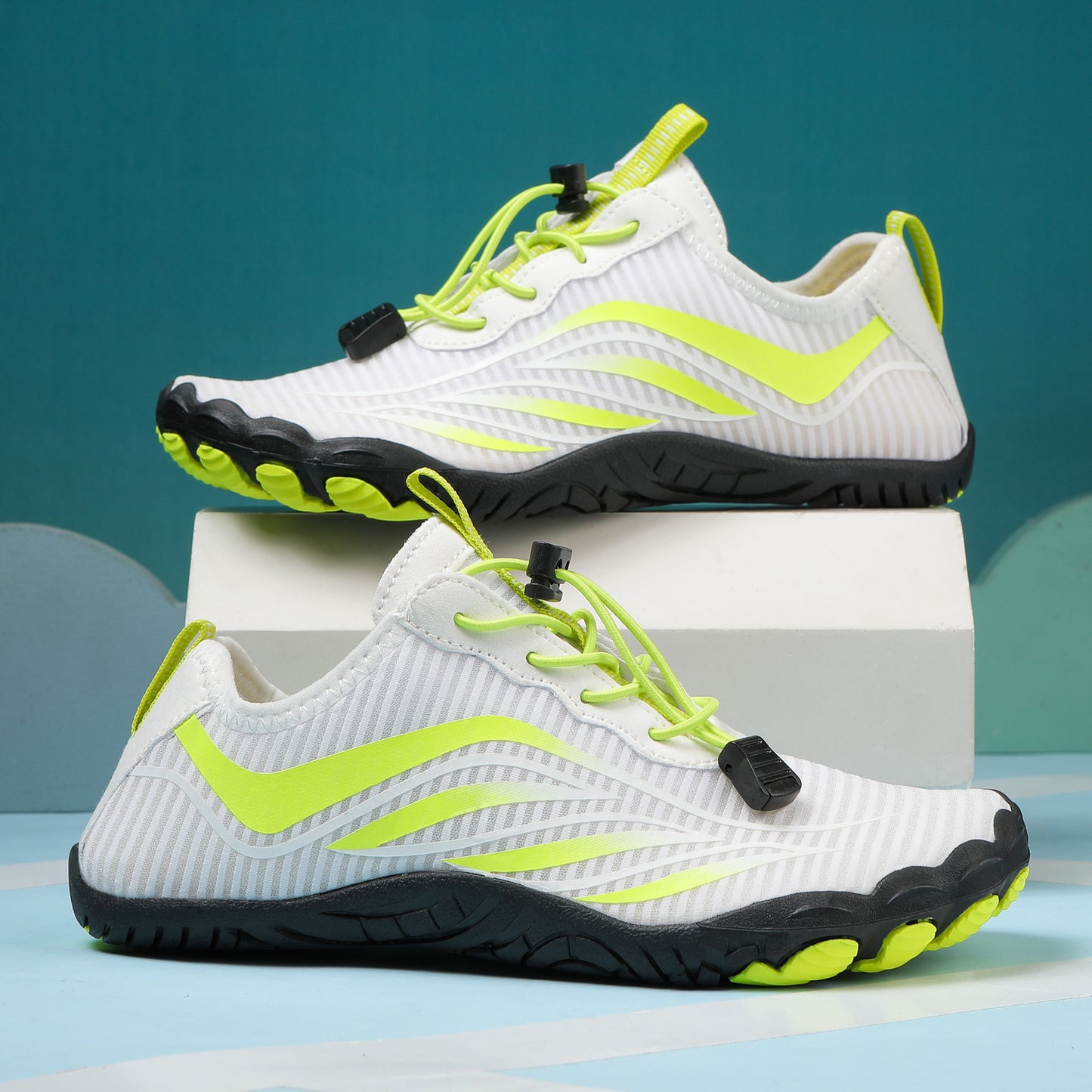 Lightweight Flexible Sports and Water Shoes with Breathable Mesh Design