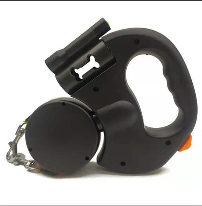 Dual Pet Leash with LED & Swivel