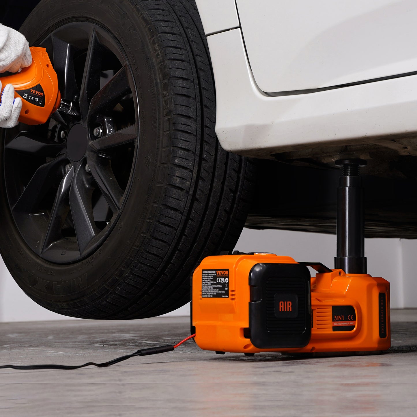 5 Ton Electric Car Jack – Change Tires Anytime, Anywhere!