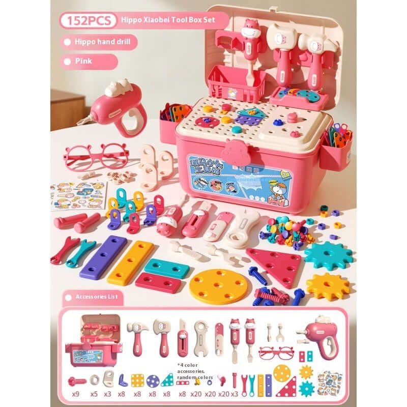Children's Repair Toolbox Assembly And Disassembly