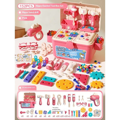 Children's Repair Toolbox Assembly And Disassembly