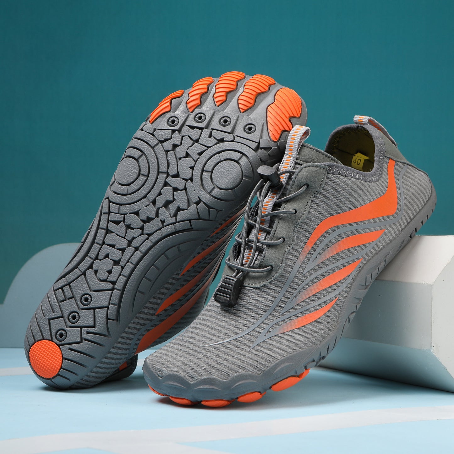 Lightweight Flexible Sports and Water Shoes with Breathable Mesh Design