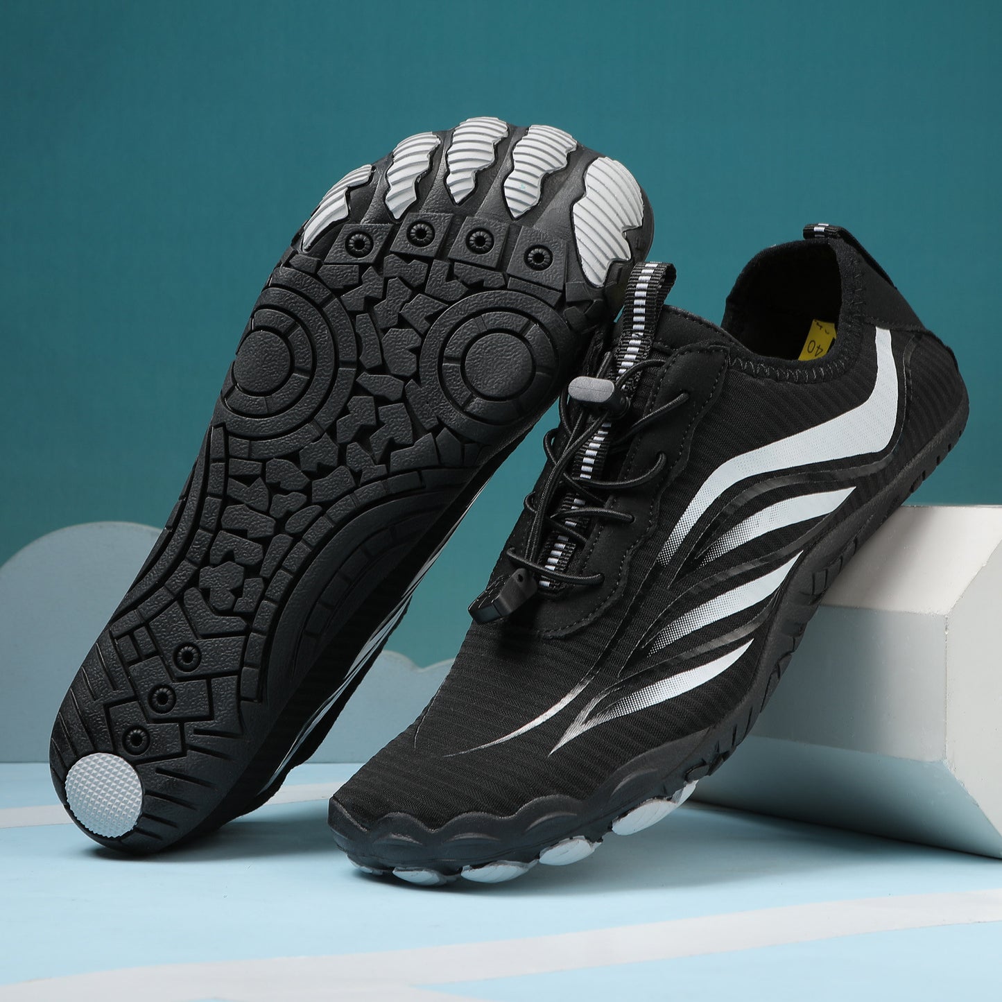 Lightweight Flexible Sports and Water Shoes with Breathable Mesh Design